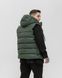 Мужская жилетка S&ndash;XL с капюшоном зеленый Jl6_S фото 3